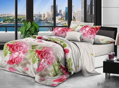 Комплект постельного белья Tag Tekstil поликоттон 2 сп. BR6536