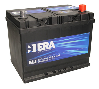 Аккумулятор - ERA SLI , 68Ah , EN 550 , 261x175x220 (ДхШхВ) , лівий "+" , 6СТ-68 Аз S56808