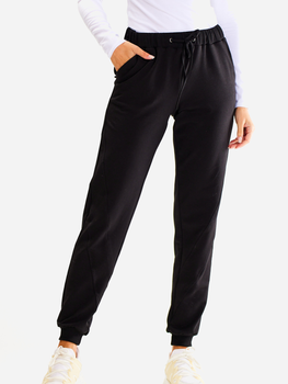 Spodnie dresowe damskie Awama A608 S Czarne (5902360583535)