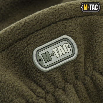 Тактичні рукавички M-Tac Fleece Thinsulate Olive, Зимові військові флісові рукавички, Теплі стрілецькі рукавички, XL