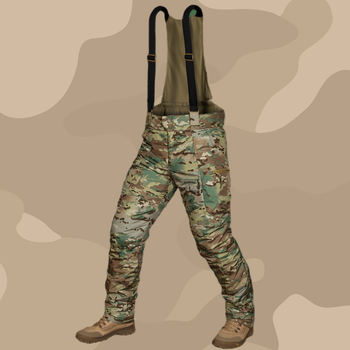 Зимові штани Patrol Dewspo RS Multicam /Тактичні зимові штани /Військові штани камуфляж/ Утеплювач TEMPLOFT, XL