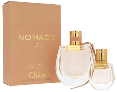 Zestaw damski Chloe Nomade Woda perfumowana damska 75 ml + Woda perfumowana damska 20 ml (3616304099328)