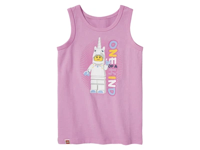 Майка бельевая хлопковая з принтом для девочки Disney Lego 400127 110-116 см (4-6 years) Розовый