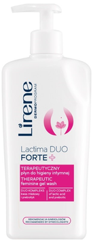 Żel do higieny intymnej Lirene Lactima Duo Forte+ terapeutyczny 300 ml (5900717082731)