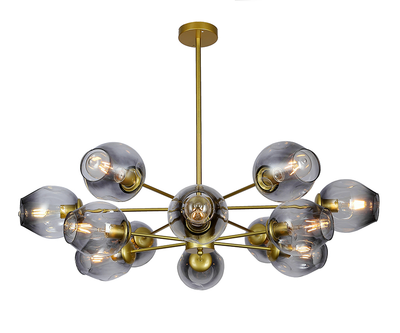 Люстра Levistella 7526035-12 GD+BK