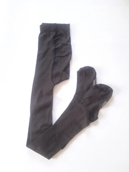 Термоколготки детские из шерсти мериноса 90% BabyKo Merino. Коричневые. Рост 110-125 см.