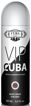 Dezodorant spray Cuba VIP For Men 200 ml (5425039221670)