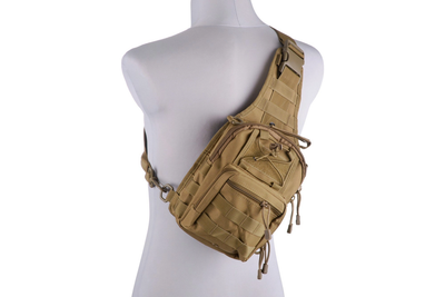 Тактическая сумка через плечо - TAN [GFC Tactical]