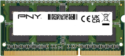 Pamięć PNY SODIMM DDR3-1600 8192MB PC3-12800 (SOD8GBN12800/3L-SB)