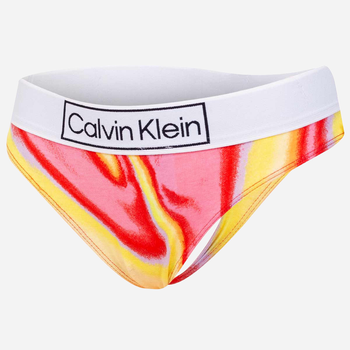 Majtki stringi damskie bawełniane Calvin Klein Underwear 000QF6774A13F S Wielobarwne (8719855489343)