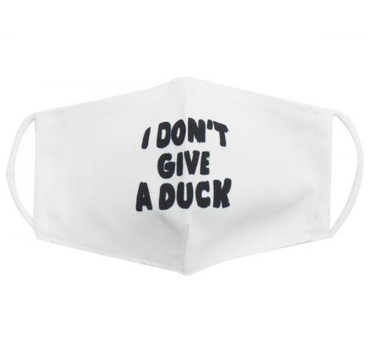 Багаторазова 4-х шарова захисна маска "I dont give a duck" розмір 3, 7-14 років (TS01091996153186)