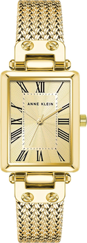 Женские часы Anne Klein AK/3882CHGB Золотистые кварцевые