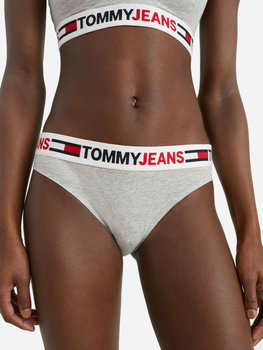 Трусики бразиліана жіночі Tommy Hilfiger Jeans UW0UW03527P61 S Сірі (8720641922890)