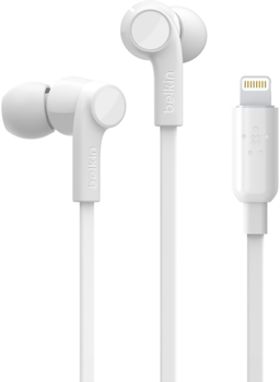 Słuchawki Belkin Rockstar Lightning White (G3H0001btWHT)