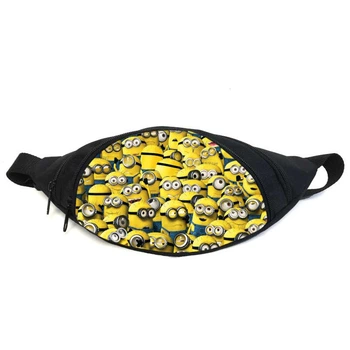 Сумка бананка Міньйони (GB-minions 015) Gear Bag чорна