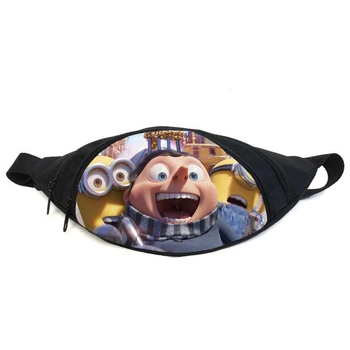 Сумка бананка Міньйони (GB-minions 014) Gear Bag чорна