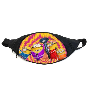 Сумка бананка Міньйони (GB-minions 06) Gear Bag чорна