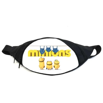 Сумка бананка Міньйони (GB-minions 01) Gear Bag чорна