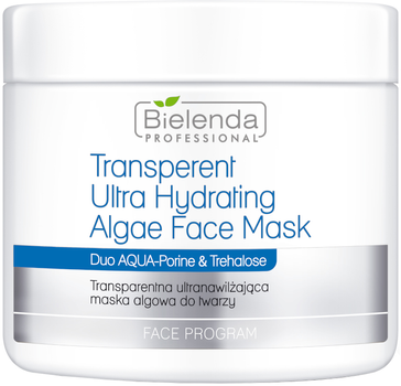Маска для обличчя з водоростей Bielenda Professional прозора ультразволожувальна маска 190 г (5902169013592)