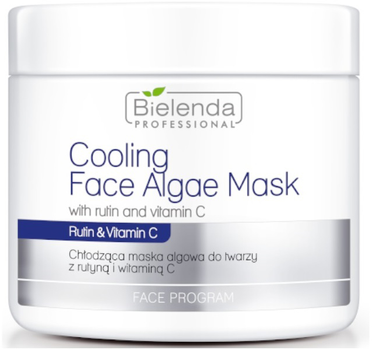 Маска для обличчя з водоростей Bielenda Professional охолоджувальна маска з рутином і вітаміном С 190 г (5904879004938)