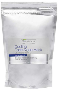 Maska algowa do twarzy Bielenda Professional chłodząca z rutyną i witaminą C zapas 190 g (5902169001360)
