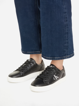 Жіночі кеди низькі Calvin Klein Jeans YW0YW01269 BEH 36 (6US) Чорні (8720108601979)