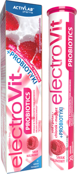 Probiotyki ActivLab ElectroVit Probiotics 20 tabletek Malina (5903260904529)