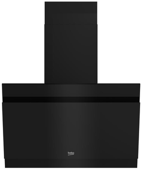 Beko Витяжка похила, 60см, 405м3г, чорний (HCA63420B)
