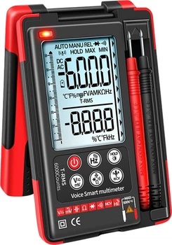 Мультиметр Aneng AN-Q60 измерения: V, A, R, C, T, F (YT32070)