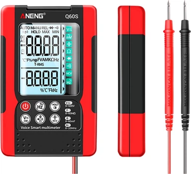 Мультиметр Aneng AN-Q60S измерения: V, A, R, C, T, F (YT32071)