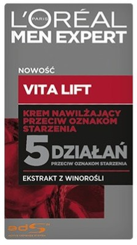 Зволожуючий крем L'Oreal Paris Men Expert Vita Lift 5 проти старіння 50 мл (3600522021483)