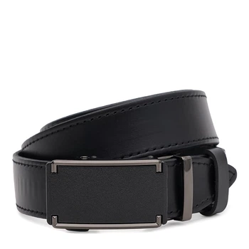 Мужской кожаный ремень Borsa Leather 115v1genav30-black