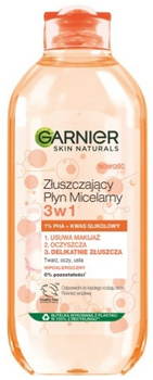 Płyn micelarny Garnier Skin Naturals złuszczający 3 w 1 400 ml (3600542522335)