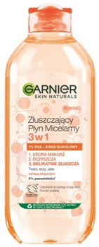 Міцелярна вода Garnier Skin Naturals відлущувальна 3 в 1 400 мл (3600542522335)