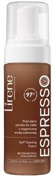 Pianka do ciała Lirene Perfect Tan brązująca z organiczną wodą kokosową Espresso 150 ml (5900717082250)