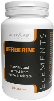 Suplement diety ActivLab Elements Berberine 90 kapsułek (5907368837437)