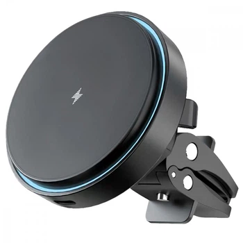 Автодержатель с БЗУ Proove Light Circle 15W Black