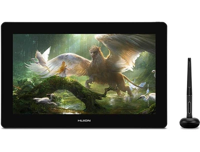 Графічний монітор Huion Kamvas Pro 16 (4K) GT1561 Silvery Frost робоча область 345.6x194.4 мм Сріблясто-чорний