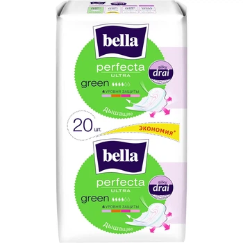 Гигиенические прокладки Bella Perfecta Ultra Green 20 шт