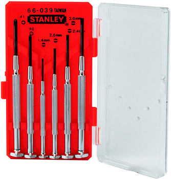 Набор отверток для точной механики Stanley Watchmaker (1-66-039)