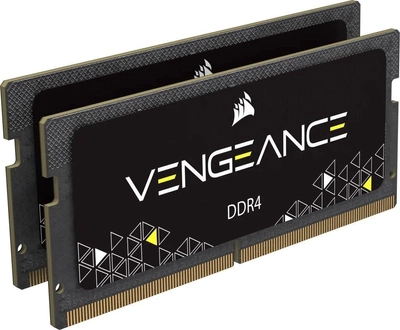 Оперативна память Corsair DDR4-3200 32768MB PC4-25600 (Kit of 2x16384) Vengeance Black (CMSX32GX4M2A3200C22)