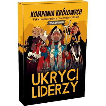 Dodatek do gry planszowej Galakta Ukryci Liderzy: Kompania Królowych (5902259206569)