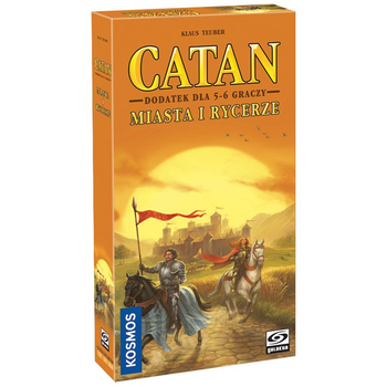 Dodatek do gry planszowej Galakta Catan: Miasta i Rycerze (5902259207115)