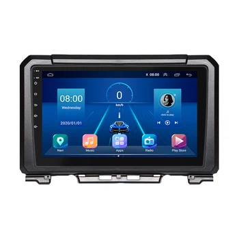Штатная магнитола Lesko для Suzuki Jimny III Рестайлинг 2 2012-2019 экран 9" 2/32Gb 4G Wi-Fi GPS Top