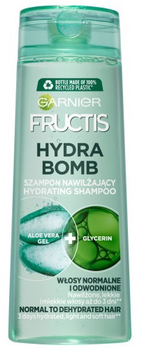 Szampon Garnier Fructis Aloe Hydra Bomb nawilżający do włosów normalnych i odwodnionych 400 ml (3600542134798)