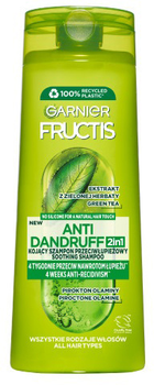 Szampon Garnier Fructis Antidandruff 2in1 przeciwłupieżowy 400 ml (3600542061278)