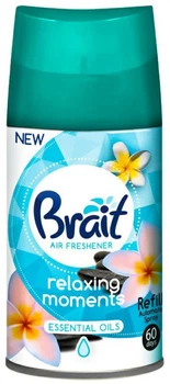 Змінний балон для автоматичного ароматизатора повітря Brait Relaxing Moments 250 мл (5908241706895)