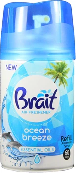 Змінний балон для автоматичного ароматизатора повітря Brait Ocean Breeze 250 мл (5908241707748)
