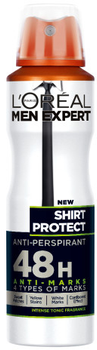Antyperspirant L'Oreal Paris Men Expert Shirt Protect spray 150 ml (3600523596072)