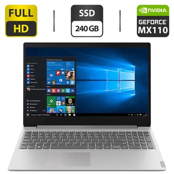 Ноутбук Б-класс Lenovo IdeaPad S145-15IWLС / 15.6" (1920x1080) TN / Intel Pentium Gold 5405U (2 (4) ядра по 2.3 GHz) / 8 GB DDR4 / 240 GB SSD / nVidia GeForce MX110, 2 GB GDDR5, 64-bit / WebCam / HDMI б/у